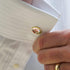 Christmas Holiday Hello Santa Claus Round Cufflink Set Gold Color...