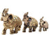 Feng Shui Elephant Statue Golden Collectible Wealth Lucky Elephant Figurine for Home Office Decoration Gift(Large)...