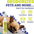 Pets Extra Strength Pet Deodorant & Odor Neutralizer | Naturally Derived Quick-Drying Deodorizer Spray for Dogs | Safe on Carpets & Furniture | Pe...