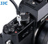 JJC 40cm Red Mechanical Cable Shutter Threaded Release, Bulb-Lock Design for Long Exposure, fits Fuji XT1 XT2 XT3 XT4 X100T Leica M6 M7 M8 Sony RX...