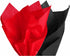 PMLAND Gift Wrapping Tissue Paper - Black and Red - 20 Inches x 26 Inches 60 Sheets...
