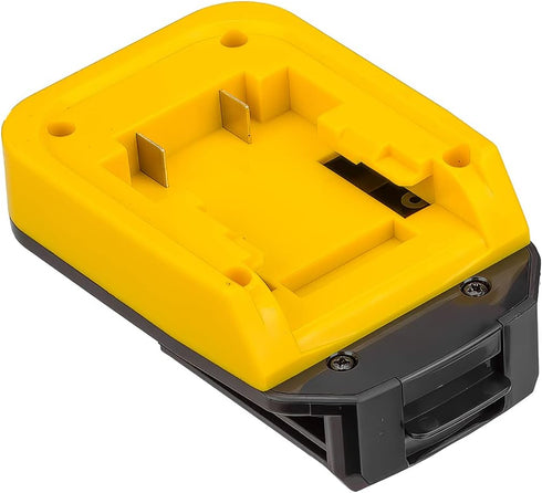 1x Adapter for DeWalt 20v MAX XR DCB205 Li-Ion Battery Only Fits Porter Cable 18v (NOT 20v) Tools-Only One-Way 20v XR Battery to P-C 18v Tool Conv...