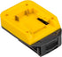 1x Adapter for DeWalt 20v MAX XR DCB205 Li-Ion Battery Only Fits Porter Cable 18v (NOT 20v) Tools-Only One-Way 20v XR Battery to P-C 18v Tool Conv...