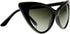 zeroUV Super Cateyes Vintage Inspired Fashion Mod Chic High Pointed Cat-Eye Sunglasses...