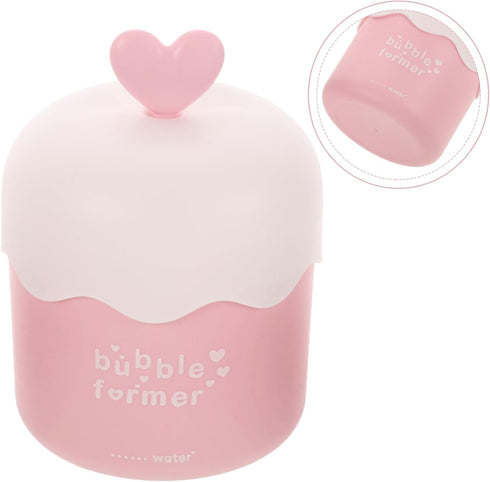 2 Pcs Marshmallow Cream Bubble Cream Cotton Candy Body Wash Face Wash Foam Maker Face Foam Maker Foaming Facial Whip Bubble Maker Portable Bubble ...