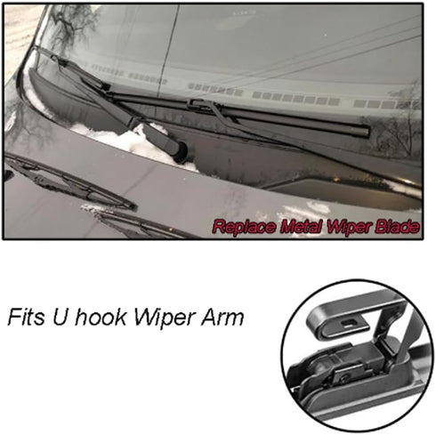 Windshield Wiper Blades Replacement for 2016 2017 Subaru Crosstrek / 2013 2014 2015 Subaru XV Crosstrek front rear windshield wiper blades(Pack of...