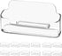 vrupin 4 Pack Business Card Holder for Desk,Clear Acrylic Business Card Holder Display for Men, Business Card Display Business Card Stand for Exhi...