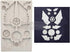 Prima Marketing 966614 Finnabair Decor Moulds 5"X8"-Cogs & Wings...