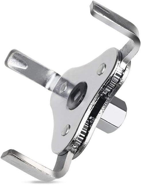 Universal Adjustable Oil Filter Wrench From 2-1/2 inch to 4.5 inch Oil Filter Wrench Tool Set With 3 Jaw...