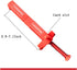 LXQ 5.9-7.1 Inch Extended Upgrade Brick Line Clips Line Runners Sold in Pairs,Orange...