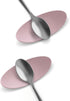 Carrotez Small Silicone Coffee Spoon Rest 2 pcs (0.2" x 1.6" x 3.74"), Spoon Holder Flexible almond-Shaped for Next to Coffee Maker - Kitchen Uten...