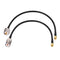 BINGFU SMA Male to UHF SO239 Female & PL259 Male RG58 Coaxial Jumper Cable 12 inch 30cm (2-Pack) for Portable VNA Vector Network Analyzer Antenna ...