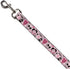 Disney Pet Leash, Dog Leash, The Nightmare Before Christmas Jack and Sally Doodles Pink, 4 Feet Long 1.0 Inch Wide...