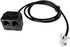 Headset Adapter Splitter: Agent Buddy Training Switch Adapter for RJ9/RJ10/RJ22 Connections...