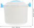OSALADI Portable Rice Cooker Microwave Rice and Pasta Cooker Rice Steamer Microwave Food Container for Vegetables Soups Dishwasher Safe 1- 2L...