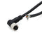 M12 A-Code Elbow 8 Pin Female Sensor Connector Shielded Cable to Flying Leads for Actuator Industrial Automation Profibus 1M/3.3FT...