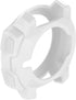 SplenSun Compatible Silicone Protective Cover Cases Anti-Scratch Bezel Protector Replacement for Garmin Instinct,Instinct Solar Smartwatch (White&...