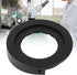 Iris Diaphragm, Microscope Iris Adapter Aperture Adjustable Lens Optical Diaphragm for Microscope (SK25 with Bas)...