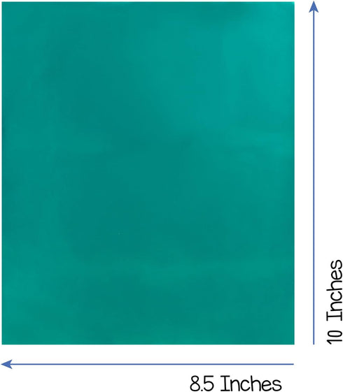 Hygloss Products Metallic Foil Paper - Great for Arts & Crafts, Classroom Activities & Artists - 8.5" x 10" - 2 Each of 10 colors (Colors may vary...