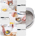 Stainless Steel Food Can Strainer Sieve Tuna Press Lid Oil Drainer Remover, Unique No-Mess Dishwasher Safe Design...