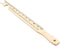 Fox Run Oven Rack Push/Pull Kitchen Ruler, 0.25 x 1.25 x 16.5 inches, Brown...