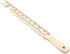 Fox Run Oven Rack Push/Pull Kitchen Ruler, 0.25 x 1.25 x 16.5 inches, Brown...