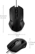MCSaite Wired Mini Keyboard and Mouse Combo - with Keyboard Cover USB 60% Keyboard for Windows, PC, Laptop...