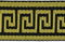 Trims by the Yard Alexander 1 3/4" Greek Key Woven Black/Gold | (10 yard cut) Trim, 30 Foot (Pack of 1)...