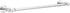 Delta VES18-PC Vessona 18 in. Wall Mount Towel Bar Bath Hardware Accessory in Polished Chrome...