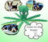 Dog Squeaky Toys Octopus - No Stuffing Crinkle Plush Dog Toys for Puppy Teething, Durable Interactive Chew Toys for Small, Medium and Large Dogs, ...