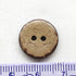 Chenkou Craft 100pcs 5/8"(15mm) Brown Natural Coconut Shell Coco Button 2 Holes Craft Clothe Sewing (5/8"(15mm))...