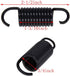 Yoogu 2-1/2 inch (Pack of 8) Overall Length Spring Furniture Replacement Extension Tension Springs Part for Recliner Sofa Trundle Bed Black (12 Tu...