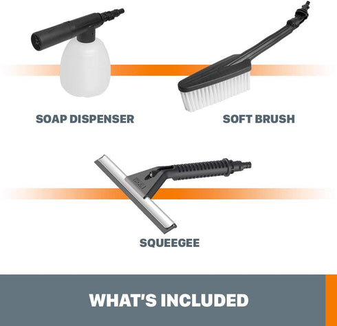 WORX Hydroshot Household Cleaning Kit - WA4070...
