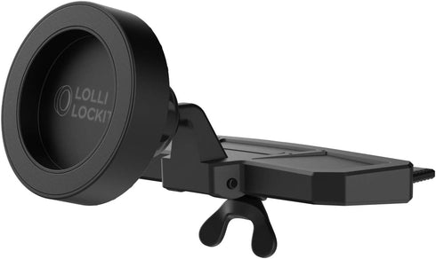 ENCASED LolliLockit CD Car Mount for Pop Phone Holder Grip, Magnetic Socket Holder (Patent Pending)...