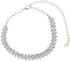 Pingyongchang Heart Rhinestone Ankle Bracelets for Women, Adjustable Silver Shiny Tennis Anklets,Stretch Love Twinkle Cubic Zircon Diamond Anklet ...