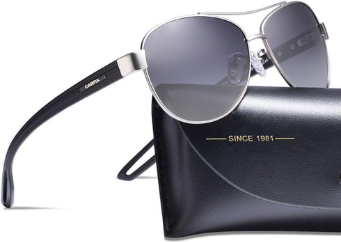 CARFIA Polarized Sunglasses for Women UV Protection Ultra-Lightweight Comfort Metal Frame Driving Glasses CA3210...