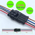16 AWG Way Car Waterproof Electrical Connector,4 pin Plug Auto Electrical Wire Connectors Marine for Car, Truck, Boat, and Other Wire Connections....