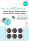 We R Memory Keepers Button Press Magnets, 6 Piece, Adhesive Magnet, Adhere To Any Button Size, Scrapbooking...
