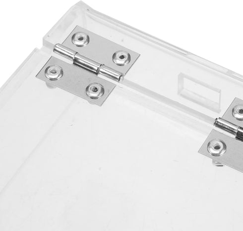 Zerodeko Clear Phone Lock Box Self-Control Smartphone Holder Lockable Plastic Mobile Phone Case Medicine Storage Lock Storage Box Container for Fo...