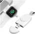Mini Portable Wireless Keychain Charger for Apple Watch Portable Magnetic Smart Watch Charger Fast Charging Travel Essentials Lightweight Compatib...