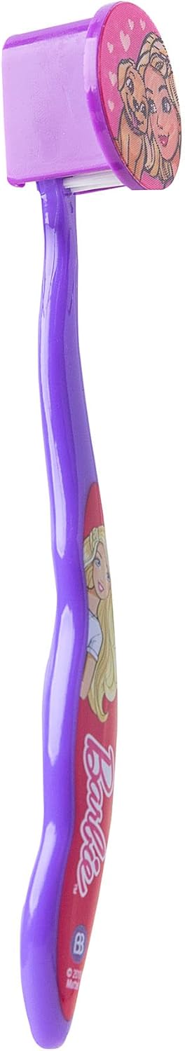 Licensed Branded B4RBIE 3 Pieces Toothbrush Set for Girls...