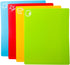 8pcs Flexible Plastic Cutting Board Mats, 2 Pack Colored Mats With Food Icons, Gripped Back, Cutting board Set of 4 (2)...