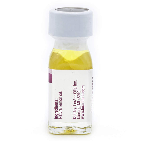 LorAnn Lemon Oil SS, Natural Flavor, 1 dram (.125 fl oz - 3.7ml - 1 teaspoon) - Twin pack...