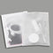 8x10 Inch Frosted Zipper Poly Bags for Clothing, 50Pcs Plastic Packaging Bags for Small Businesses orTravel Storage, Clear Apparel Bag for Hoodies...