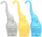 Tvoip 3Pcs Tea Infuser Cute Small Elephant Silicone Tea Strainer Coffee Loose Leaf Strainer Bag Mug Filter Diffuser Tea Accessories...