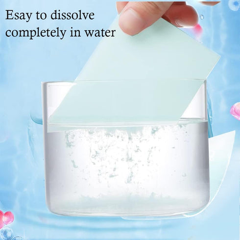 Floor Cleaner Sheets for Mopping Concentrated Multi-Surface Cleaner for Non Stubborn Stains, Multifunction Cleaning tablets Sheets, Portable box F...