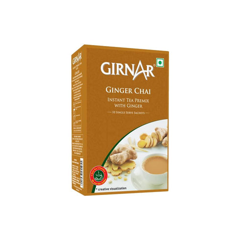 Girnar Instant Chai (Tea) Premix With Ginger 10 Sachet Pack...