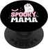 Spooky Mama Family Cute Pink White Ghost Boo Halloween PopSockets Swappable PopGrip...