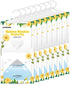 CANAGER Hanging Moisture Absorber, Fresh Scent Moistureproof Desiccant Hanging Bag?Dehumidifier Bag (8 packs) Hanging Closet Dehumidifier Bags, Mo...