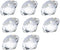 LONGWIN 30mm(1.2 inch) Crystal Diamond Themed Dinner Party Table Decoration Party Favors Gift Idea Pack of 8 (Clear)...